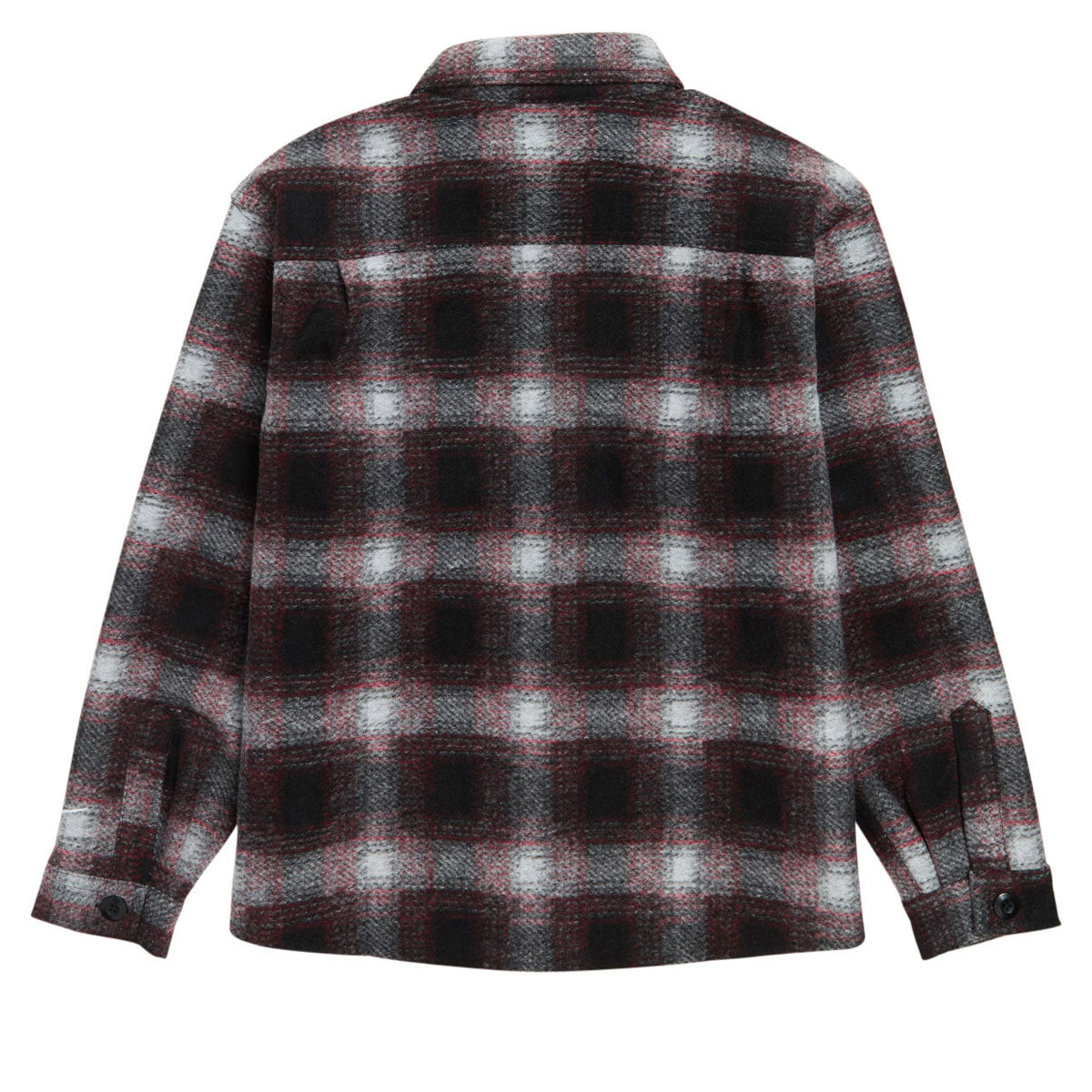 Nike SB Youth Long Sleeve Button Down Shirt - Black/White